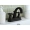 Kingston Brass KS7615AX 4" Centerset Bathroom Faucet, Oil Rubbed Bronze KS7615AX - alternate 2
